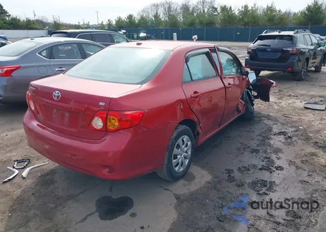 2010 Toyota Corolla Le from USA, damaged, VIN 1NXBU4EE1AZ211870